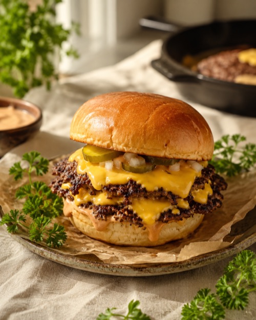 Smash burgers